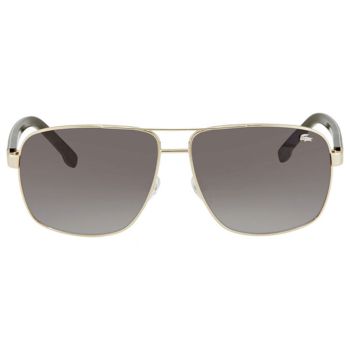 Kính Mát Lacoste Brown Gradient Rectangular Unisex Sunglasses L162S 714 61 Màu Nâu