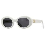 Kính Mát Celine Oval Sunglasses CL40194U 25A Màu Trắng Xám