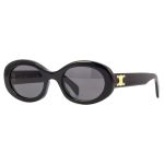 Kính Mát Celine Oval Sunglasses CL40194U 01A Màu Đen