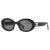 Kính Mát Celine Oval Sunglasses CL40194U 01A Màu Đen