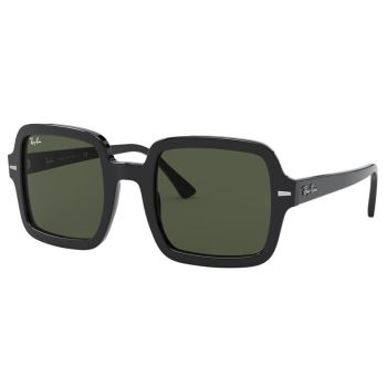 Kính Mát Rayban Green Classic G-15 Square Ladies Sunglasses RB2188 901/31 53 Màu Xanh Đen