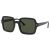 Kính Mát Rayban Green Classic G-15 Square Ladies Sunglasses RB2188 901/31 53 Màu Xanh Đen