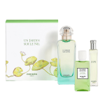 Set Nước Hoa Unisex Hermès Un Jardin Sur Le Nil (EDT 100ml + EDT 15ml + Sữa Tắm Gel Douche 40ml)