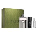 Set Nước Hoa Nam Gucci Guilty Pour Homme 3 Món (EDT 90ml + Lăn Khử Mùi Deodorant Stick + EDT 15ml)