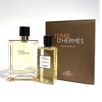 Set Nước Hoa + Gel Tắm Nam Hermès Terre D'Hermès Eau Tres EDT Set 2 Món ( 100ml + 80ml)