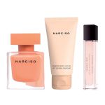 Set Nước Hoa Nữ + Kem Dưỡng Narciso Rodriguez Narciso Ambree EDP Set 3 Món