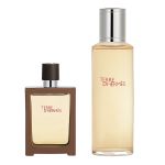 Set Nước Hoa Nam Hermès Terre d'Hermès EDT Travel Spray And Refill (30ml + 125ml)