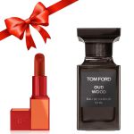 Combo Tom Ford (Nước Hoa Oud Wood 50ml + Son TF 16 Đỏ Thuần Vỏ Cam)