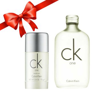 Combo Calvin Klein Ck One (Nước Hoa 100ml + Lăn Khử Mùi 75ml)