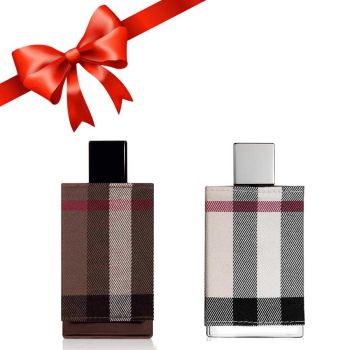 Combo Nước Hoa Burberry London (For Women + For Men, 100ml)