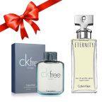 Combo Nước Hoa Calvin Klein CK Eternity Nữ + Calvin Klein CK Free Nam Size 100ml