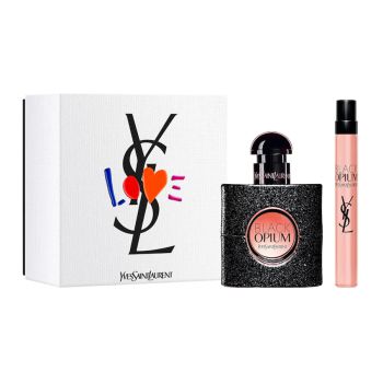 Set Nước Hoa Nữ Yves Saint Laurent YSL Black Opium EDP 2 Món