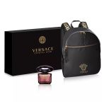 Set Nước Hoa Nữ Versace Crystal Noir EDP 90ml + Balo Versace Backpack 2 Món