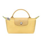 Túi Xách Tay Nữ Longchamp Le Pliage Pouch With Handle 34175HYQ001 Màu Vàng