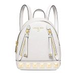 Balo Nữ Michael Kors MK Brooklyn Backpack Màu Trắng