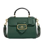 Túi Xách Tay Coach Morgan Top Handle Satchel CE568 Màu Xanh Green