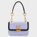 Túi Đeo Vai Nữ Charles & Keith CNK Judy Hopps Metallic Accent Bag Lilac CK2-50782059 Màu Tím