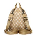 Balo MLB Classic Monogram Jacquard Mini Backpack New York Yankees 3ABKS012N-50BGD Màu Be
