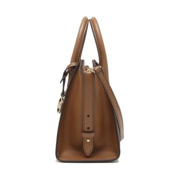 Túi Xách Michael Kors MK Avril Brown Signature 35F1G4VM2B Màu Nâu