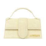 Túi Xách Jacquemus Le Bambino Mini Suede Envelope Handbag 213BA006-3012 210 Size 18 Màu Vàng Nhạt