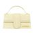 Túi Xách Jacquemus Le Bambino Mini Suede Envelope Handbag 213BA006-3012 210 Size 18 Màu Vàng Nhạt