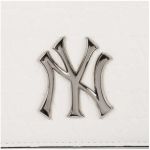 Túi MLB Monogram Hoodie Bag NY Yankees 32BGPB111-50I Màu Trắng