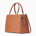 Túi Xách Nữ Kate Spade New York Leila Medium Triple Compartment Satchel Màu Nâu