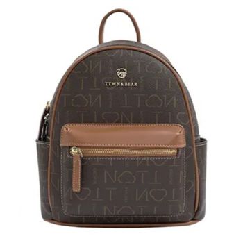 Balo Nữ TTWN BEAR TN2301 Màu Nâu Chữ