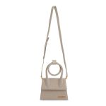 Túi Xách Tay Nữ Jacquemus Le Chiquito Noeud Bag In Light Grey 213BA0053071 140 Màu Xám Nhạt