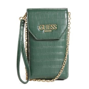 Túi Đựng Điện Thoại Guess Harper Phone Bag Màu Xanh Green
