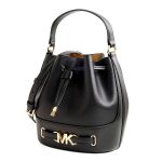 Túi Xách Nữ  Michael Kors MK Reed Medium Bucket Crossbody Bag Black 35S3G6RM8T Màu Đen