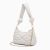 Túi Đeo Vai Nữ Lyn Tricia Puffy Shoulder Bags LL23FBF047 Màu Xám Nhạt