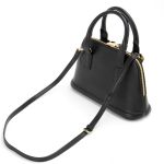 Túi Xách Tay Nữ Versace Jeans Couture Black Logo Couture Hand Bag Màu Đen