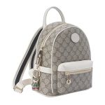 Balo Nữ TTWN BEAR Họa Tiết Lưới TN2819 TN3022 Màu Ghi Trắng