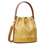 Túi Đeo Chéo Tory Burch T Monogram Embossed Bucket Bag 88155 Màu Vàng