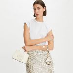 Túi Tote Nữ Tory Burch Mini Ella Bio Màu Trắng