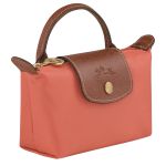 Túi Xách Tay Nữ Longchamp Original Pouch With Handleblush 34175089P63 Màu Cam San Hô