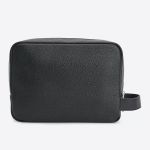 Túi Cầm Tay Nam Tommy Hilfiger Logo Zipped Washbag  AM0AM10614-1_NERO_BDS Màu Đen