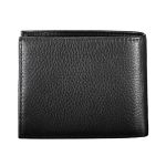 Ví Nam Tommy Hilfiger Leather Small Wallet AM0AM10241_NERO_BDS Màu Đen
