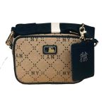 Túi Đeo Chéo MLB Monogram JQD New York Yankees 7ACRMD73N - 50BGS Màu Be