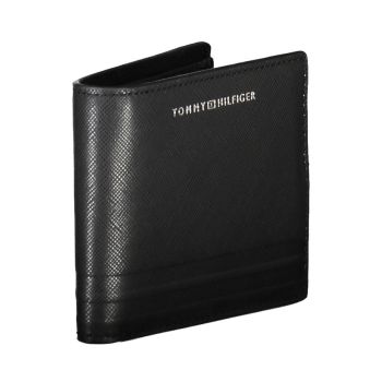 Ví Nam Tommy Hilfiger Th Business Leather Wallet  AM0AM10981 Màu Đen