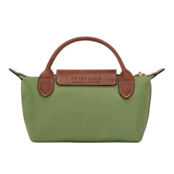 Túi Xách Nữ Longchamp Le Pliage Original Pouch With Handle 34175089P77 Màu Xanh Rêu