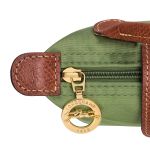 Túi Xách Nữ Longchamp Le Pliage Original Pouch With Handle 34175089P77 Màu Xanh Rêu