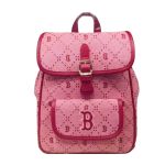 Balo MLB  Monogram Jacquard Backpack Boston Red Sox 7ABKMD53N-50PCD Màu Hồng