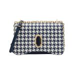Túi Đeo Chéo Nữ Pedro Studio Rift Leather Shoulder Bag PW2-76390103 Màu Xanh Navy