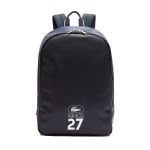 Balo Lacoste Men’s 1927 Coated Canvas Backpack NH3645URH43 Màu Xanh Navy