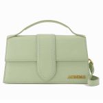 Túi Xách Nữ Jacquemus Le Grand Bambino Bag In Green Leather Màu Xanh Mint Size 23