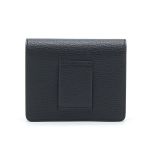 Ví Nữ Hermès Roulis Slim Black Chevre GHW Màu Đen