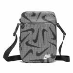Túi Đeo Chéo Nam Nike Heritage Lenti Swoosh Cross Body Bag DQ5738-010 Màu Xám Đen
