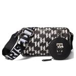 Túi Đeo Chéo Karl Lagerfeld Paris Maybelle Crossbody Bag Màu Đen